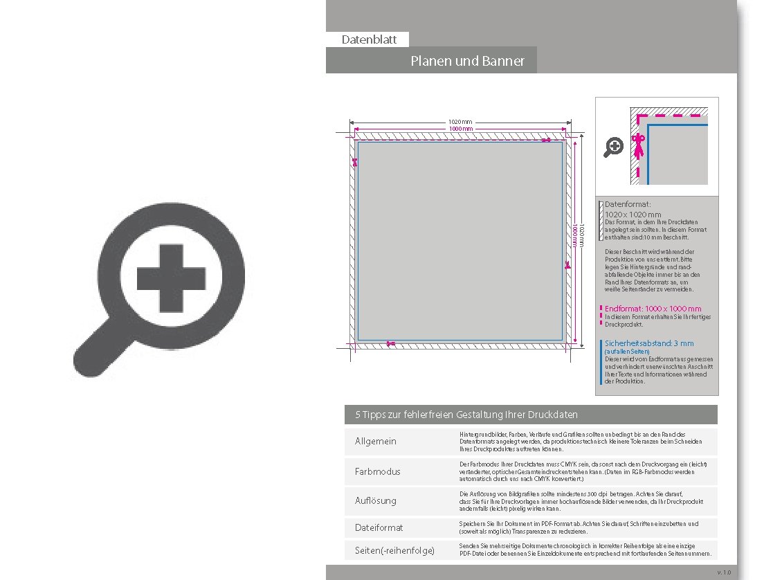 Product Bild hochwertige_mesh-plane_100_x_100_cm__4_0-farbig_bedruckt__hohlsaum_links_und_rechts_(durchmesser_hohlsaum_3_0_cm)